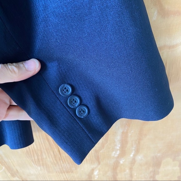 Equine Athletics Navy Stretch Athletic Horse Riding Blazer - Picture 4 of 11